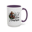 4th of July Mug - God Bless America Cross Flag