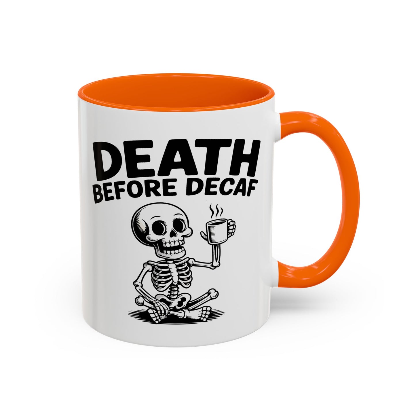 Humor Mug - Death Before Decaf