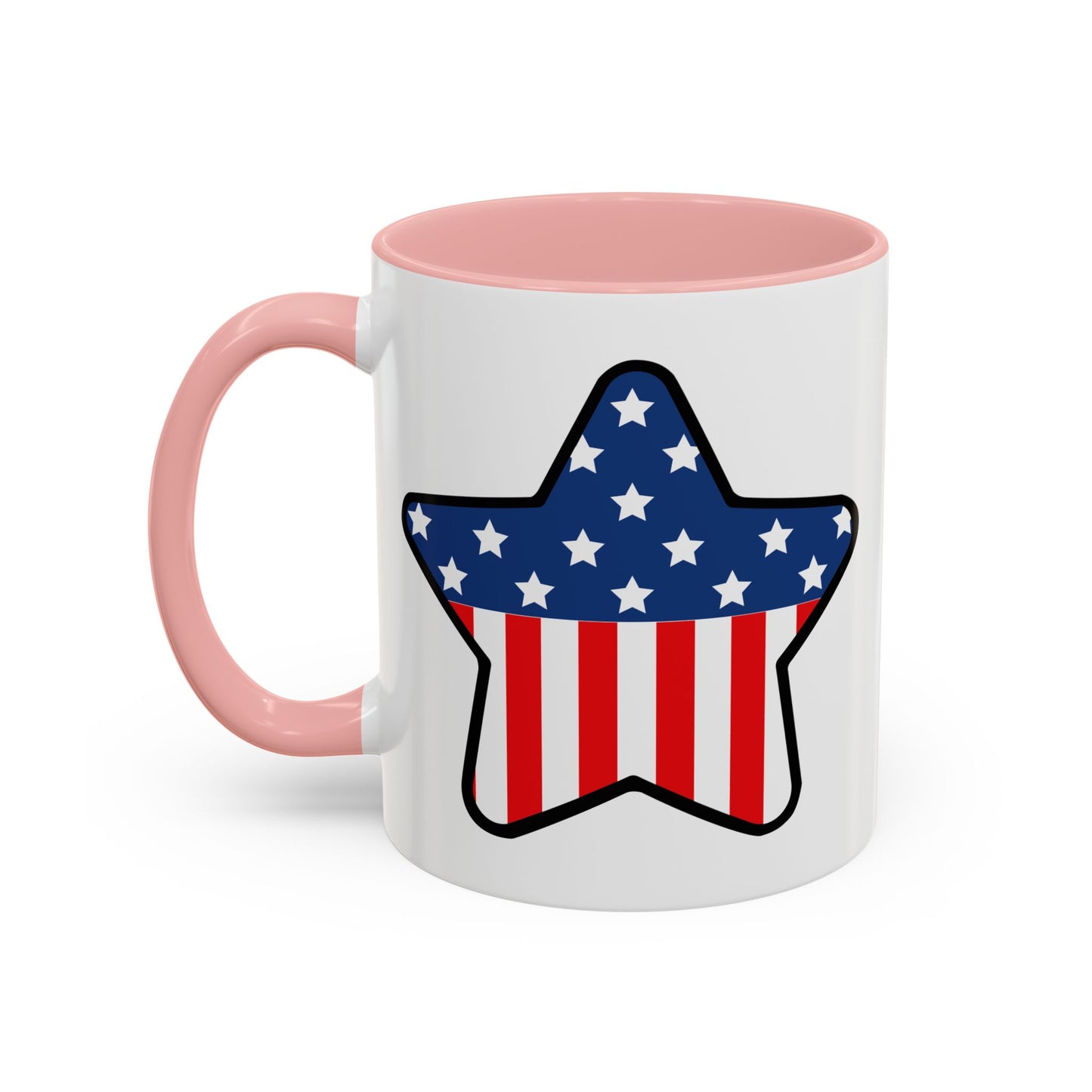 4th of July Mug - Star American Flag 2