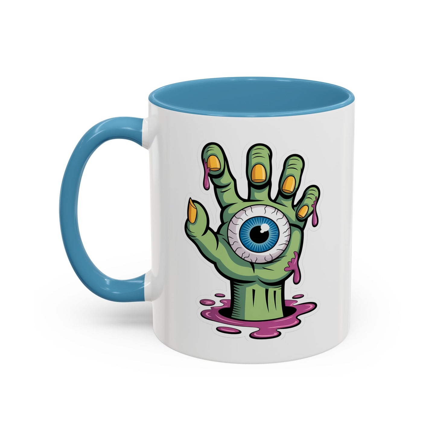 Halloween Mug - Eye Ball Hand