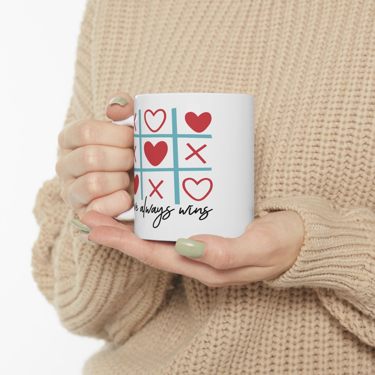 Anniversary Mug - Love Always Wins