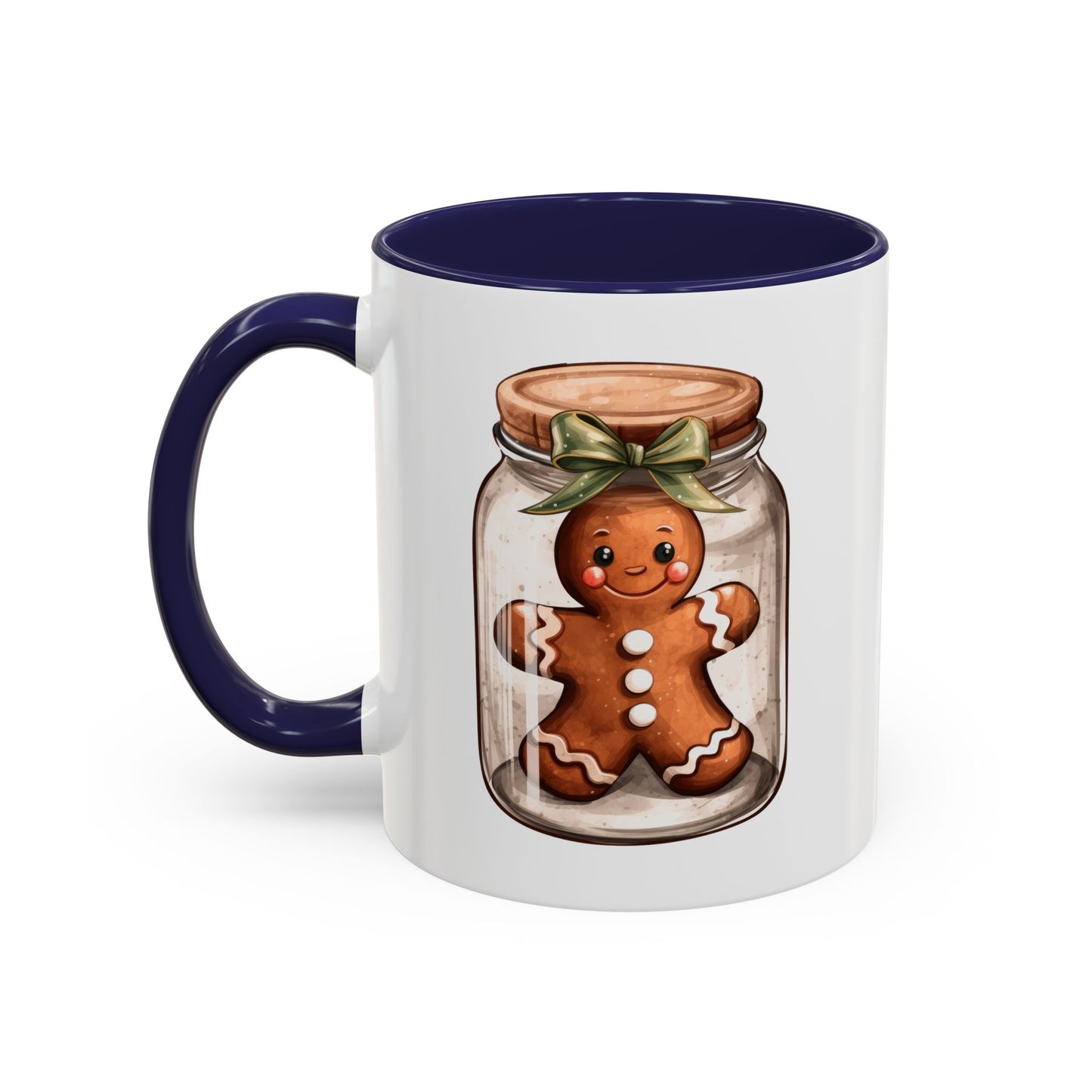 Christmas Mug - Gingerbread Man Jar