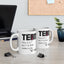 Adult Mug - There it is The I in Team