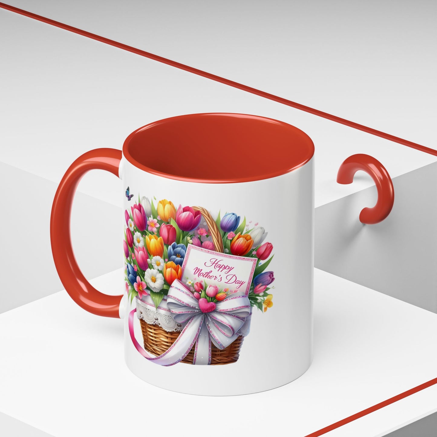 Mother's Day Mug - Happy Mother's Day Bouquet