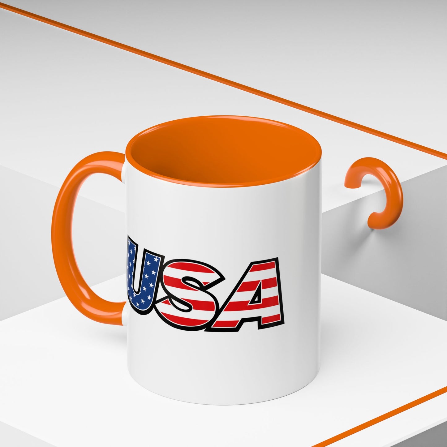 4th of July Mug - USA Flag
