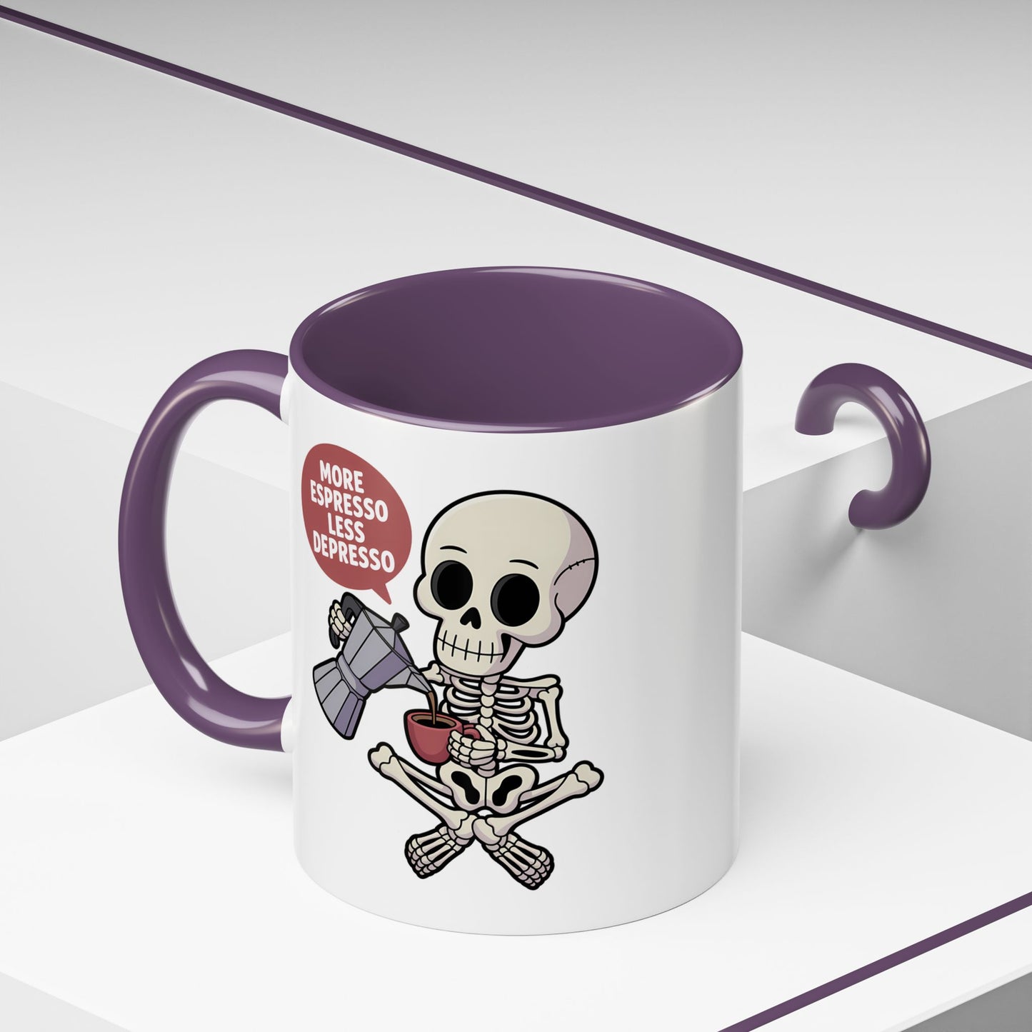 Halloween Mug - More Espresso Less Depresso