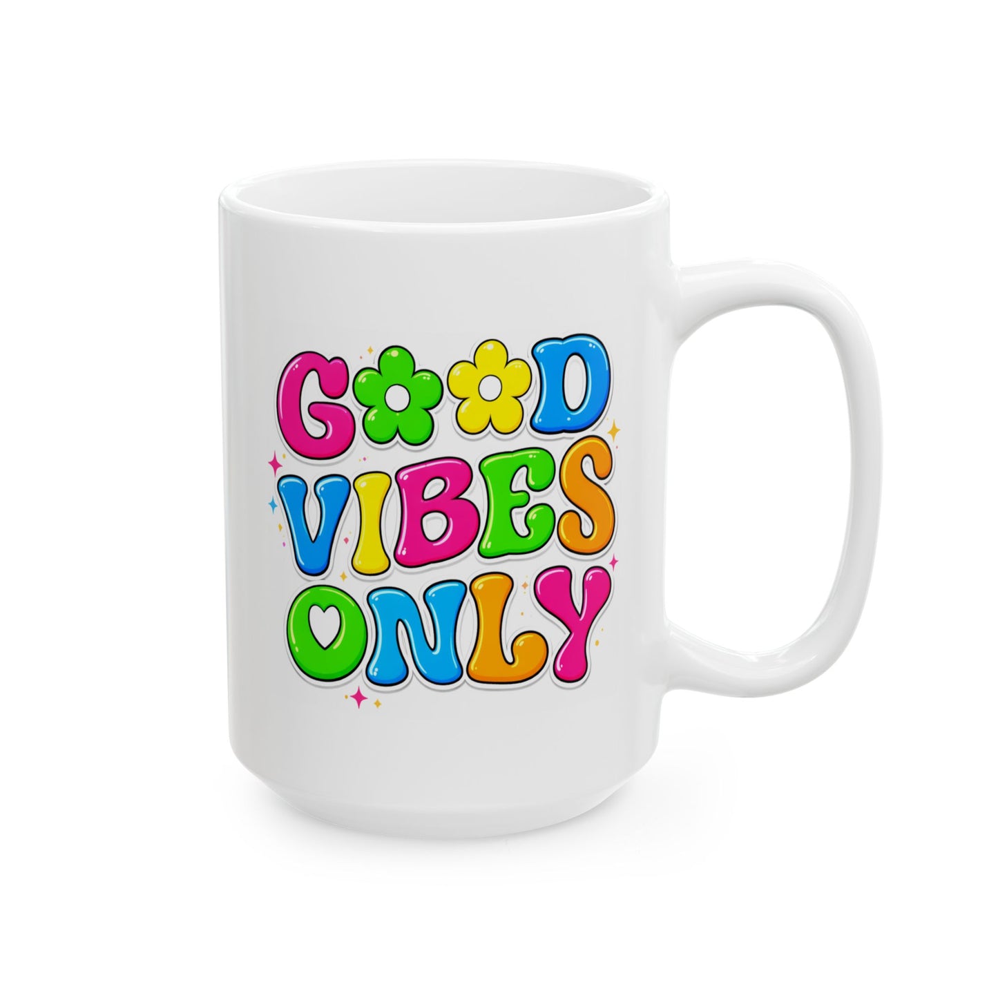 Wellness Mug - Good Vibes Only Retro