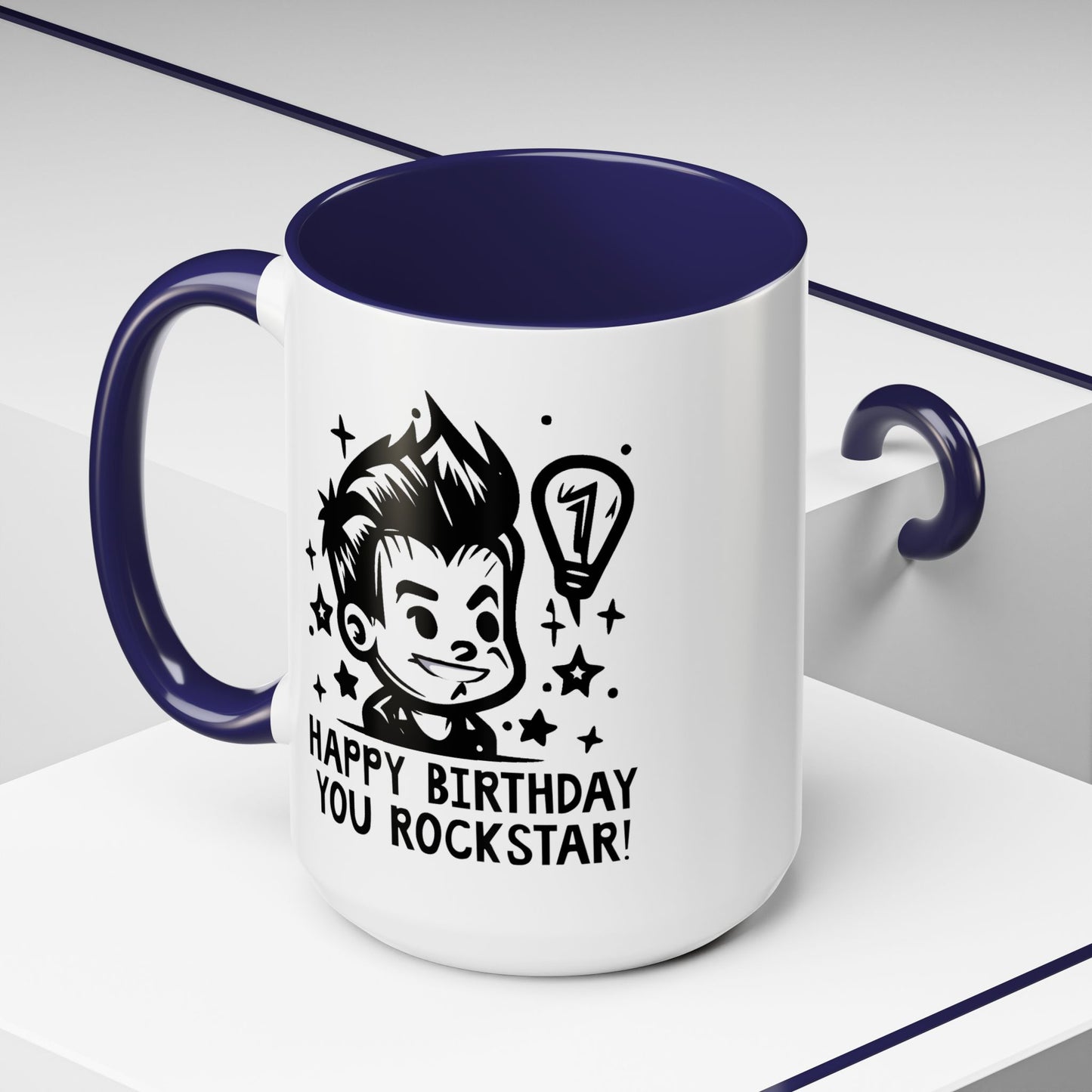 Birthday Mug - You Rockstar!