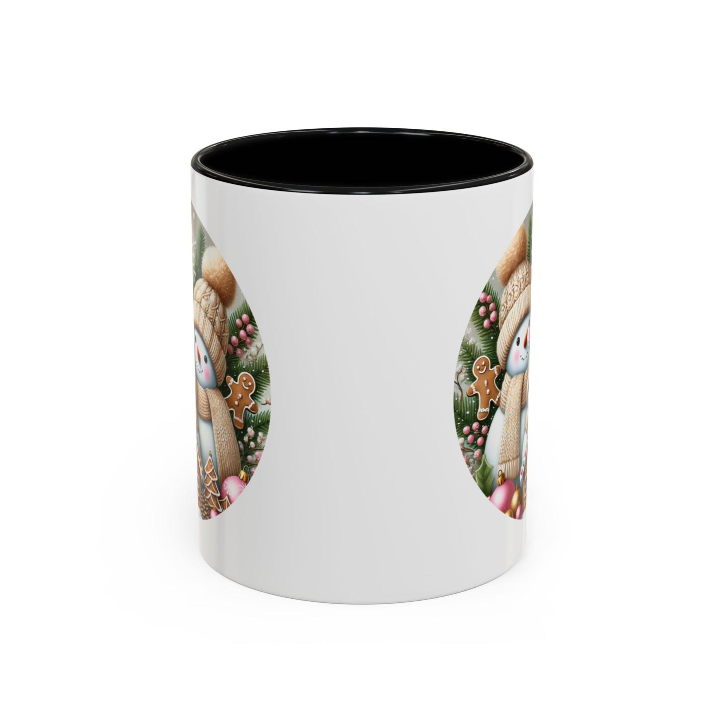 Christmas Mug - Gingerbread Snowman Family