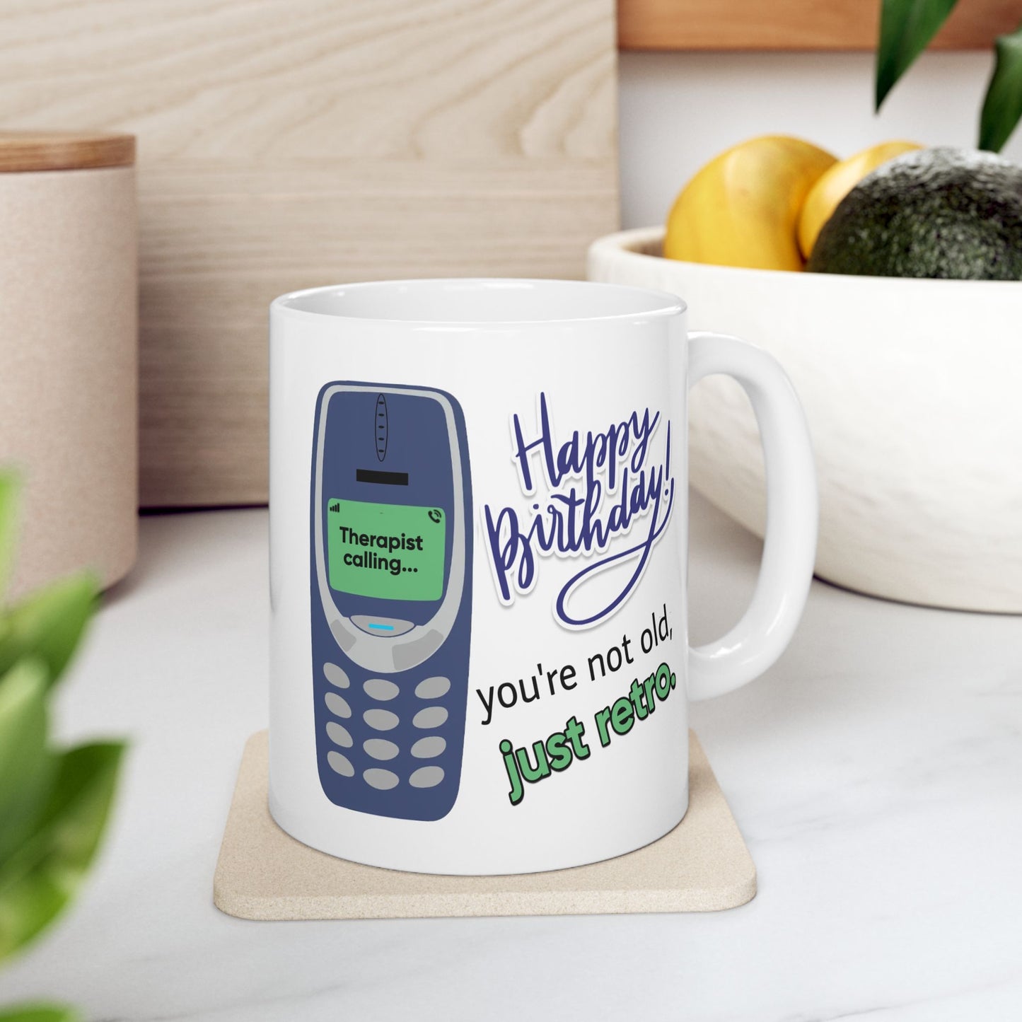 Birthday Mug - You're Not Old Just Retro