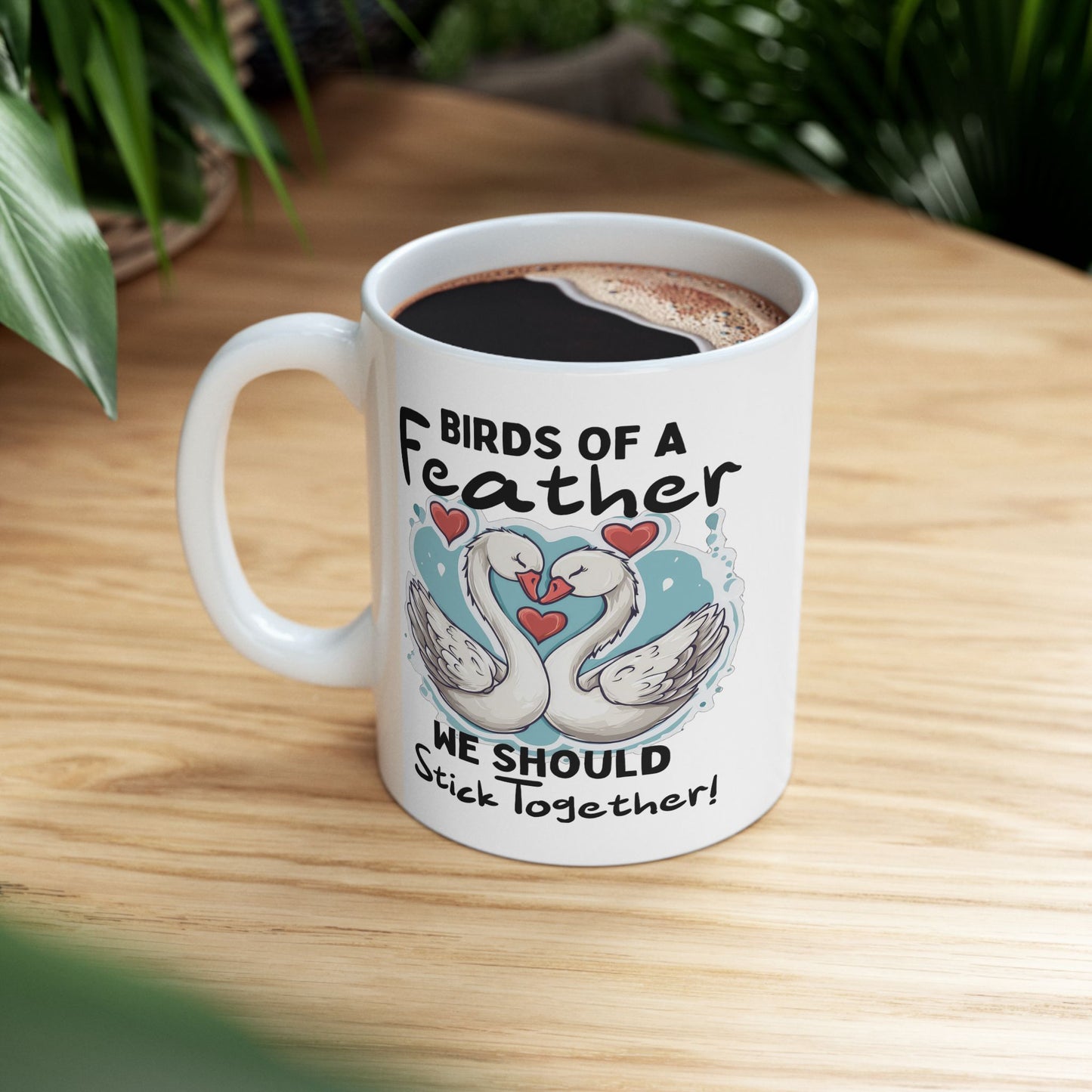 Anniversary Mug - Birds Of A Feather