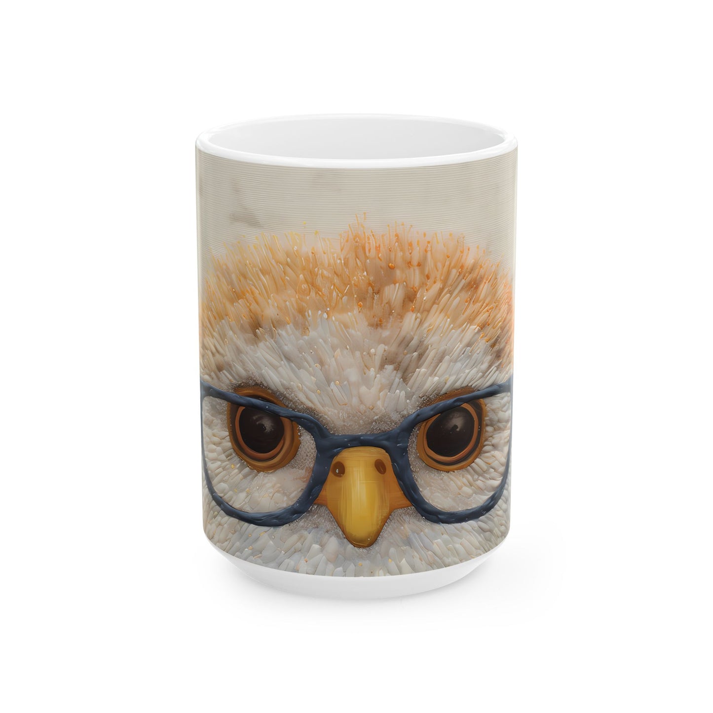 Artistic Mug - Felted Owl