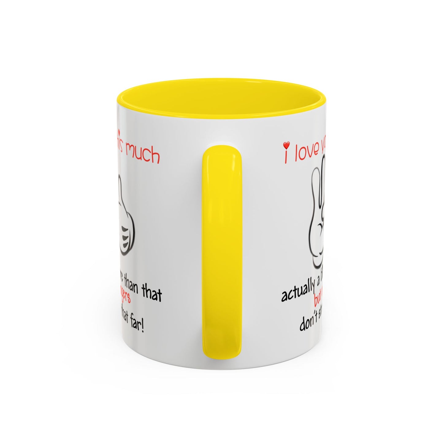 Adult Mug - I Love You This Much
