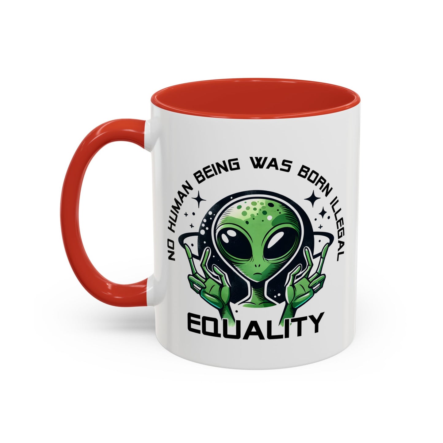 Alien Mug - No Human Being
