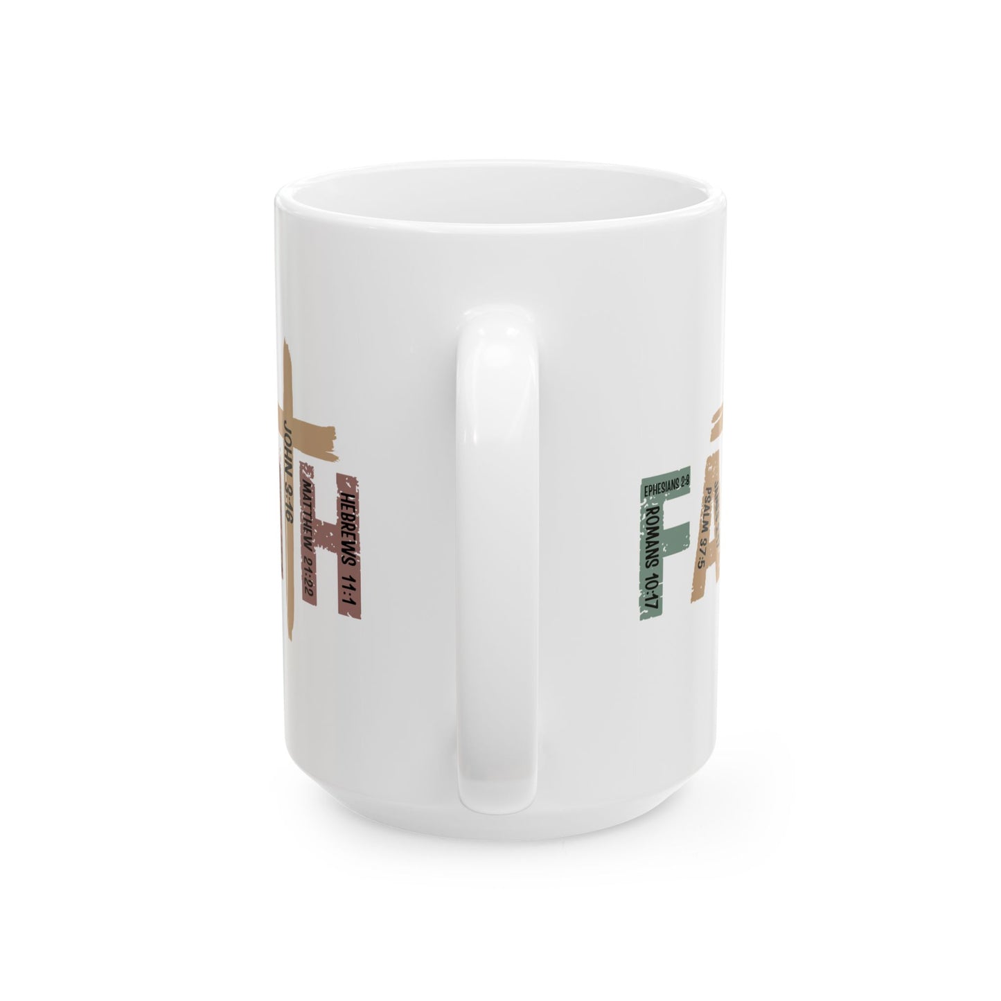 Religious Mug - Faith Cross