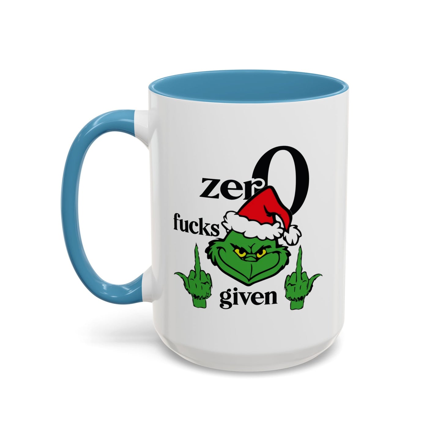 Adult Mug - Zero Fucks Given Grinch