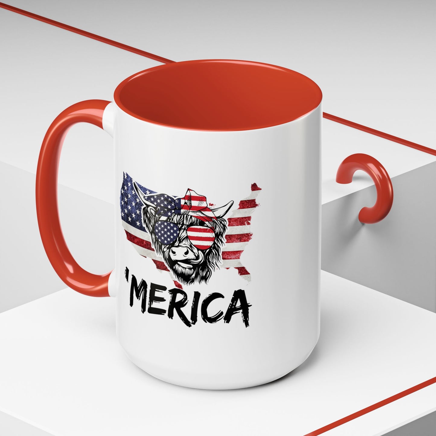 4th of July Mug - 'Merica Buffalo