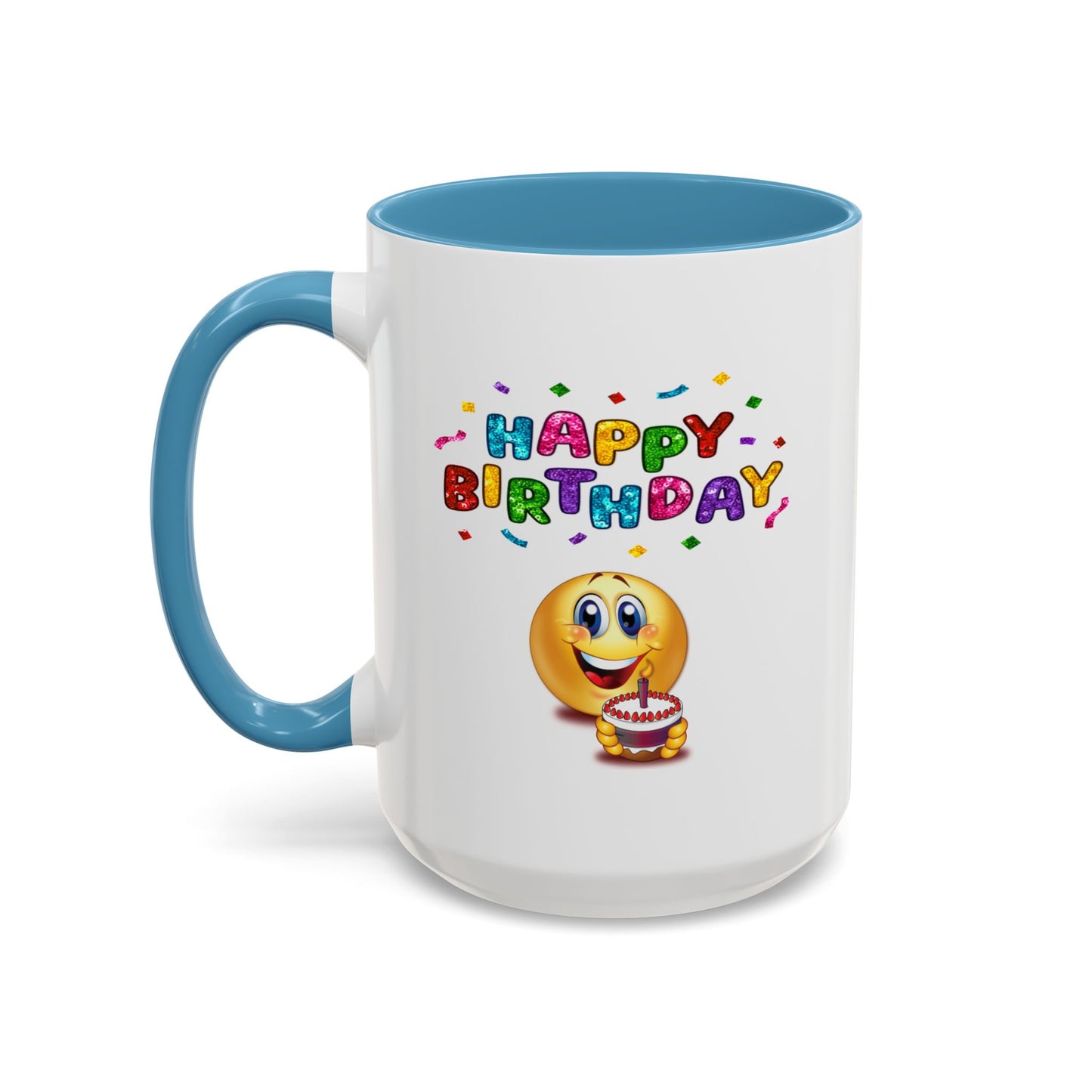 Birthday Mug - Happy Birthday Emoji