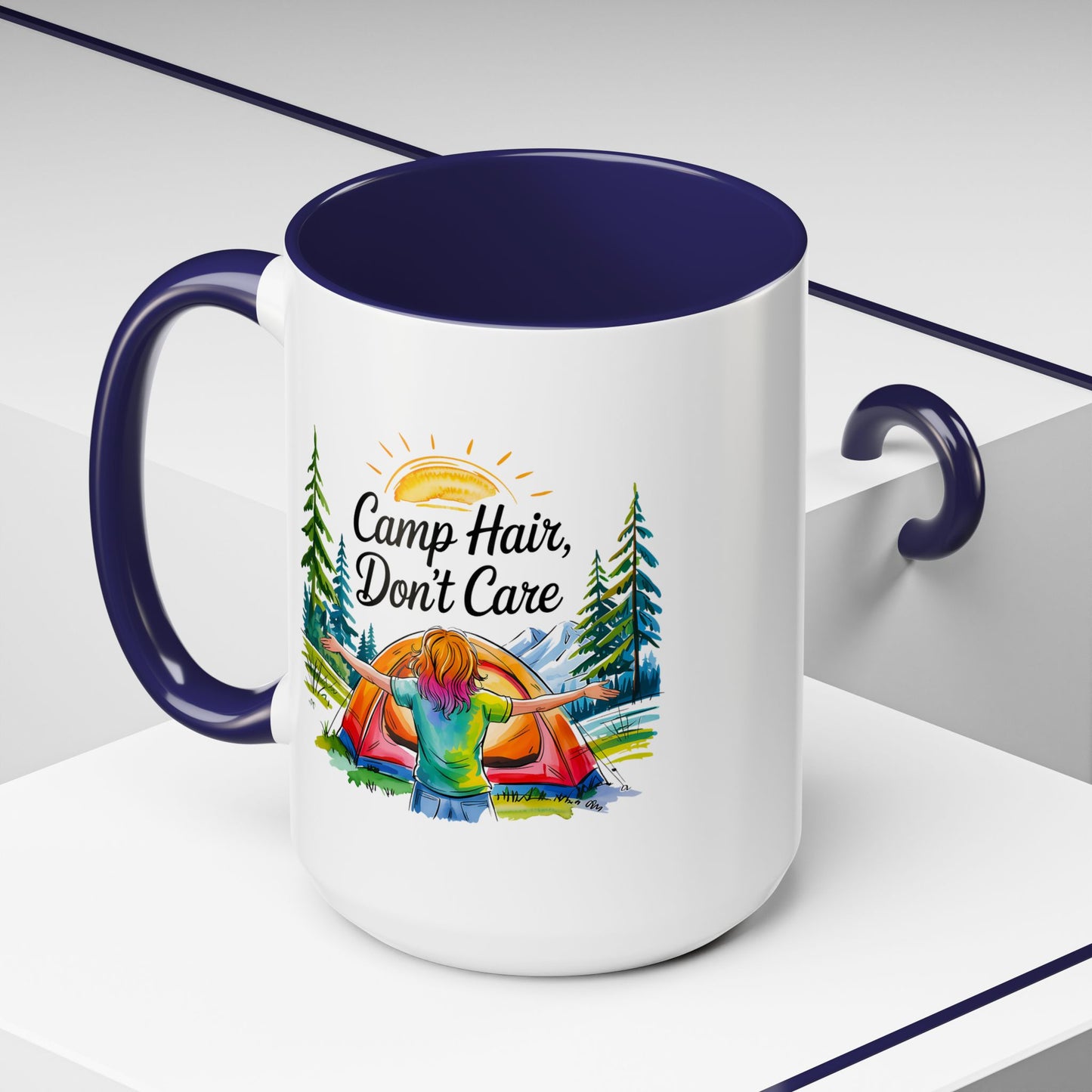 Adventure Mug - Camp Hair Don't Care