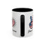 4th of July Mug - Peace Love America