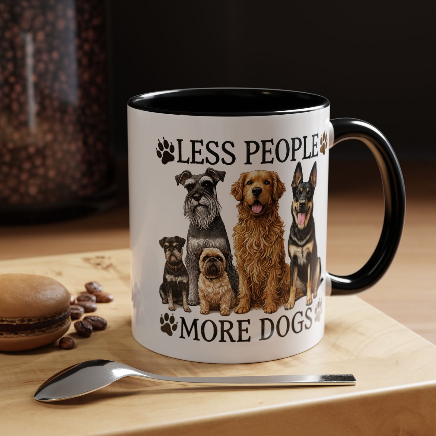 Animal Mug - Less People More Dogs