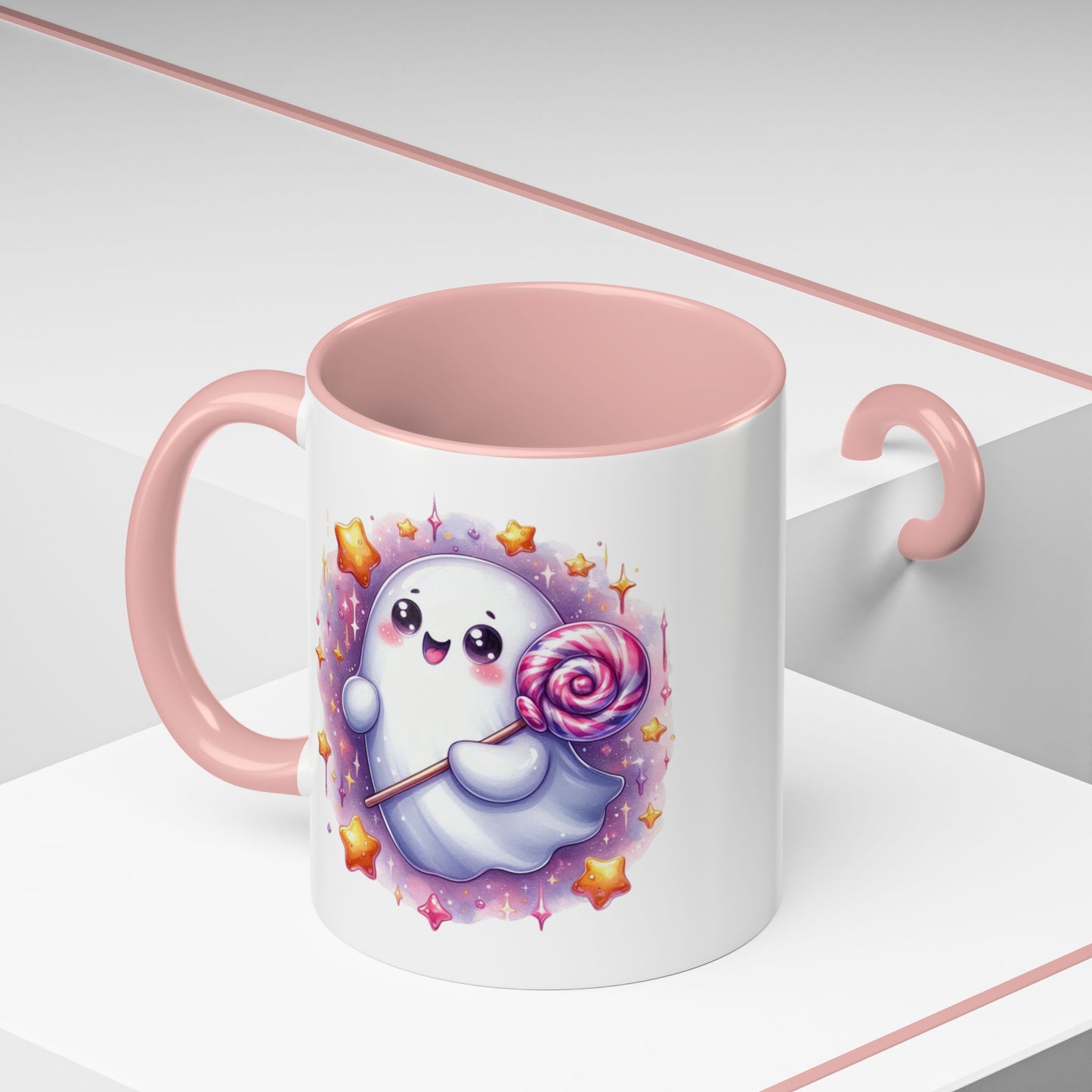 Halloween Mug - Spooky Ghost With Lolly