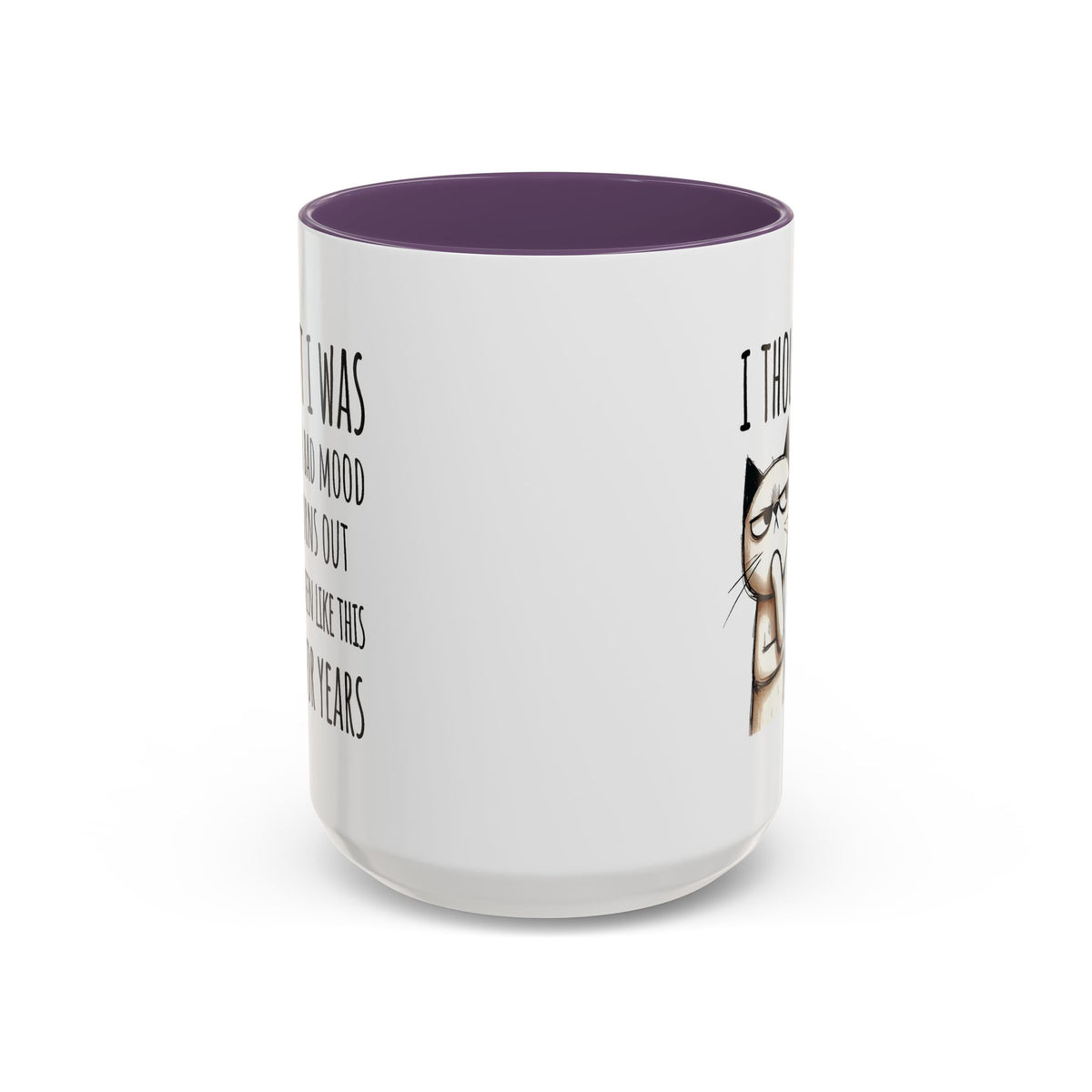Adult Mug - I Thought I Was In A Bad Mood