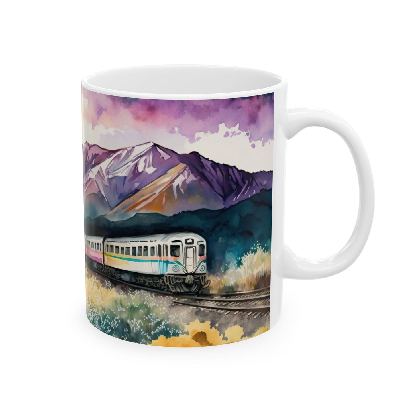 Adventure Mug - Train Journey 3