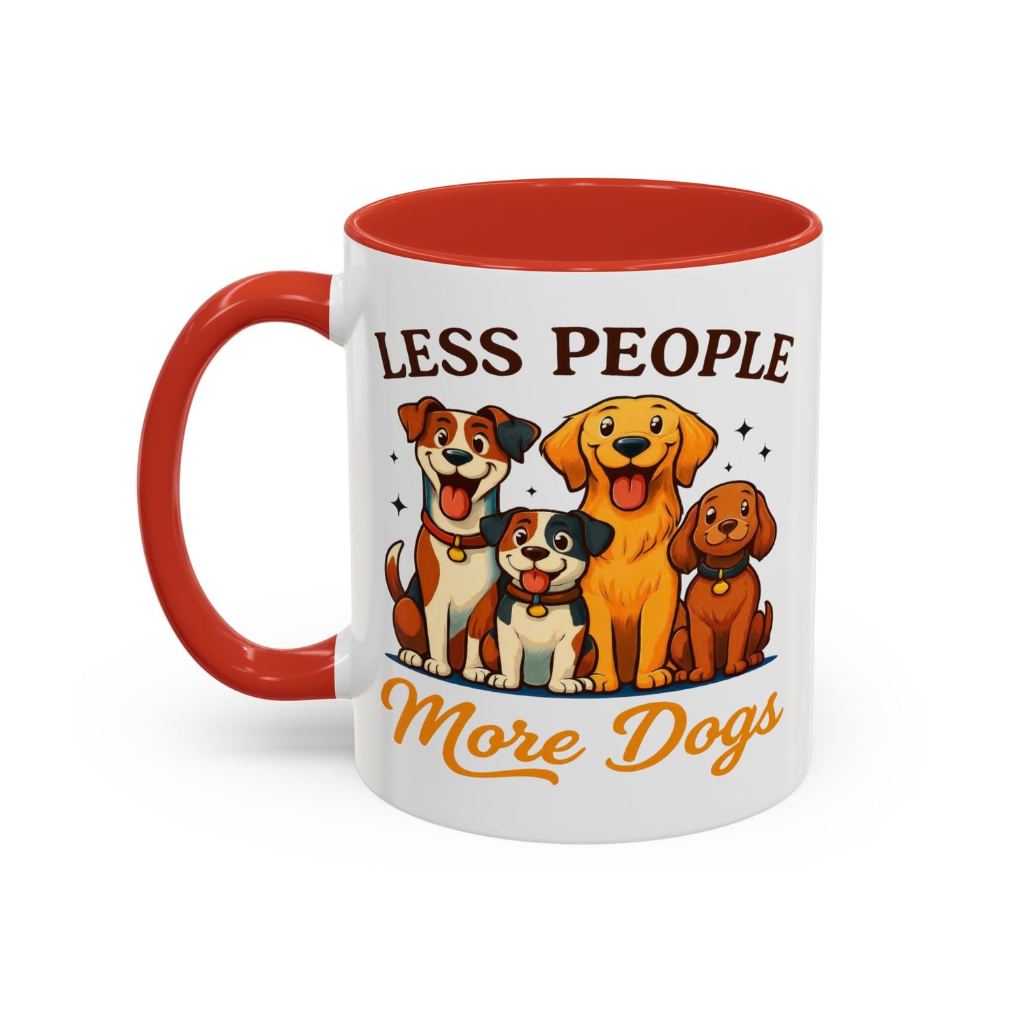 Animal Mug - Less People More Dogs