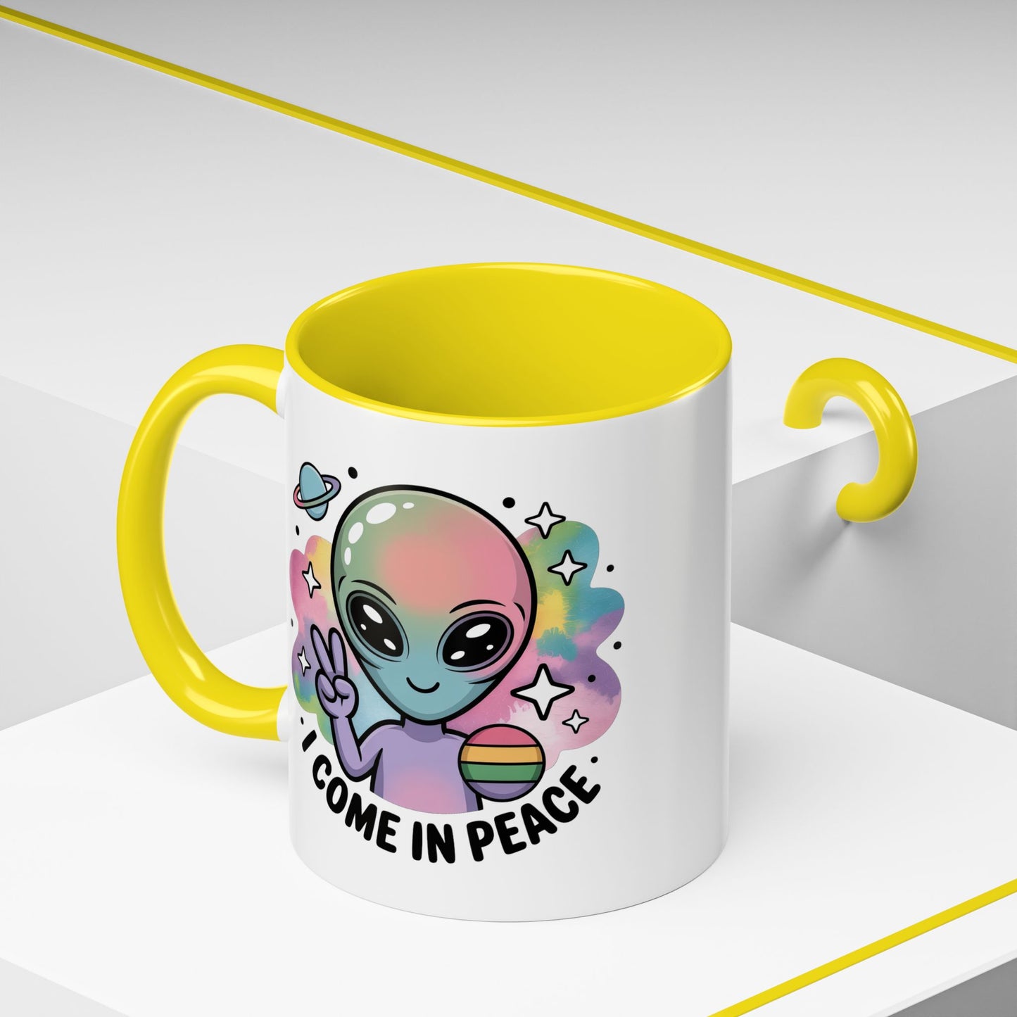 Alien Mug - I Come In Peace