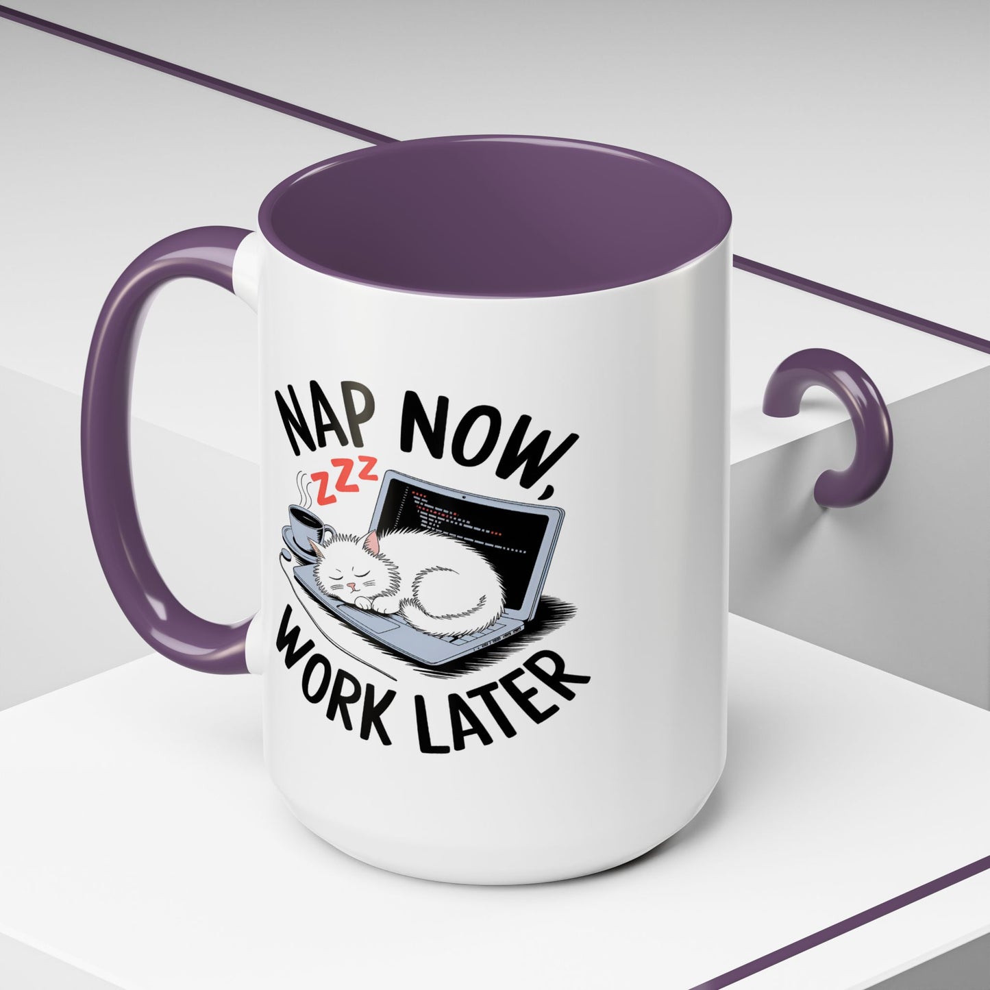 Animal Mug - Nap Now Work Later