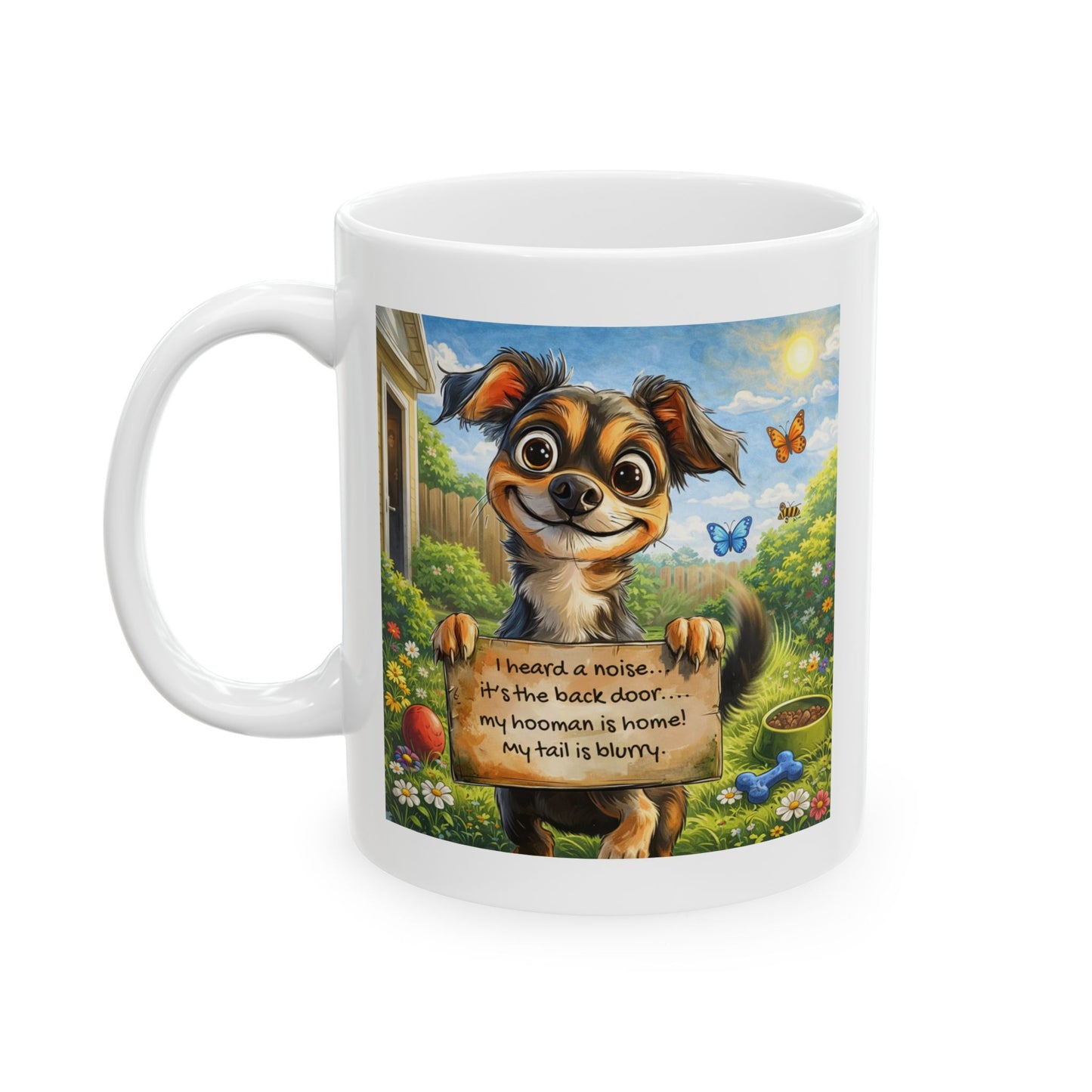 Animal Mug - I Heard A Noise....