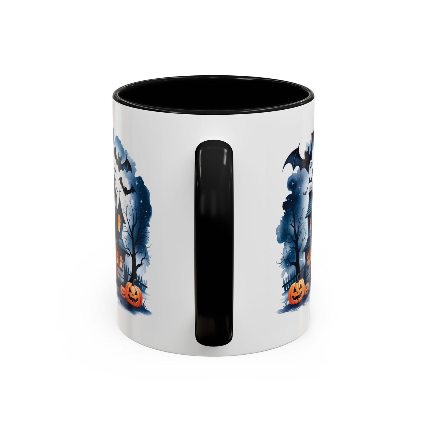 Halloween Mug - Bat Ghost House