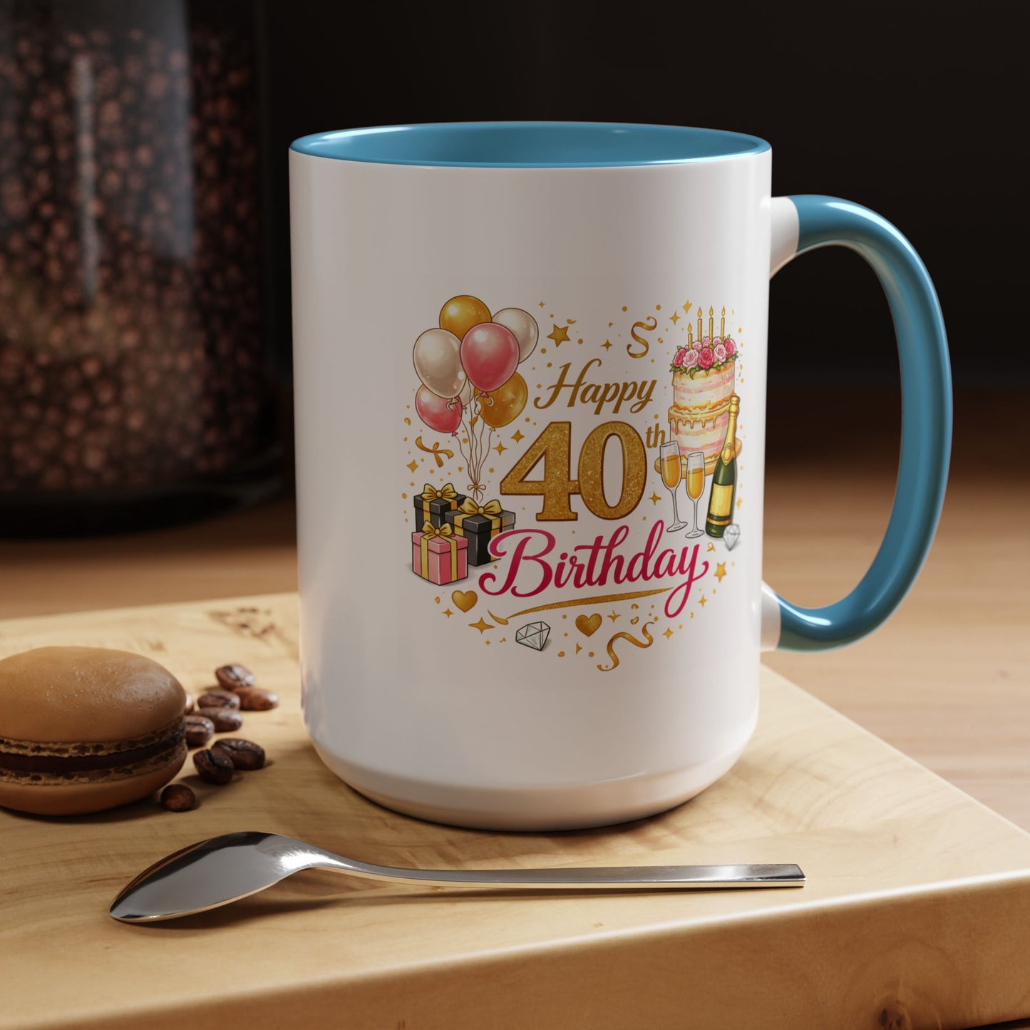 Birthday Mug - Happy 40th