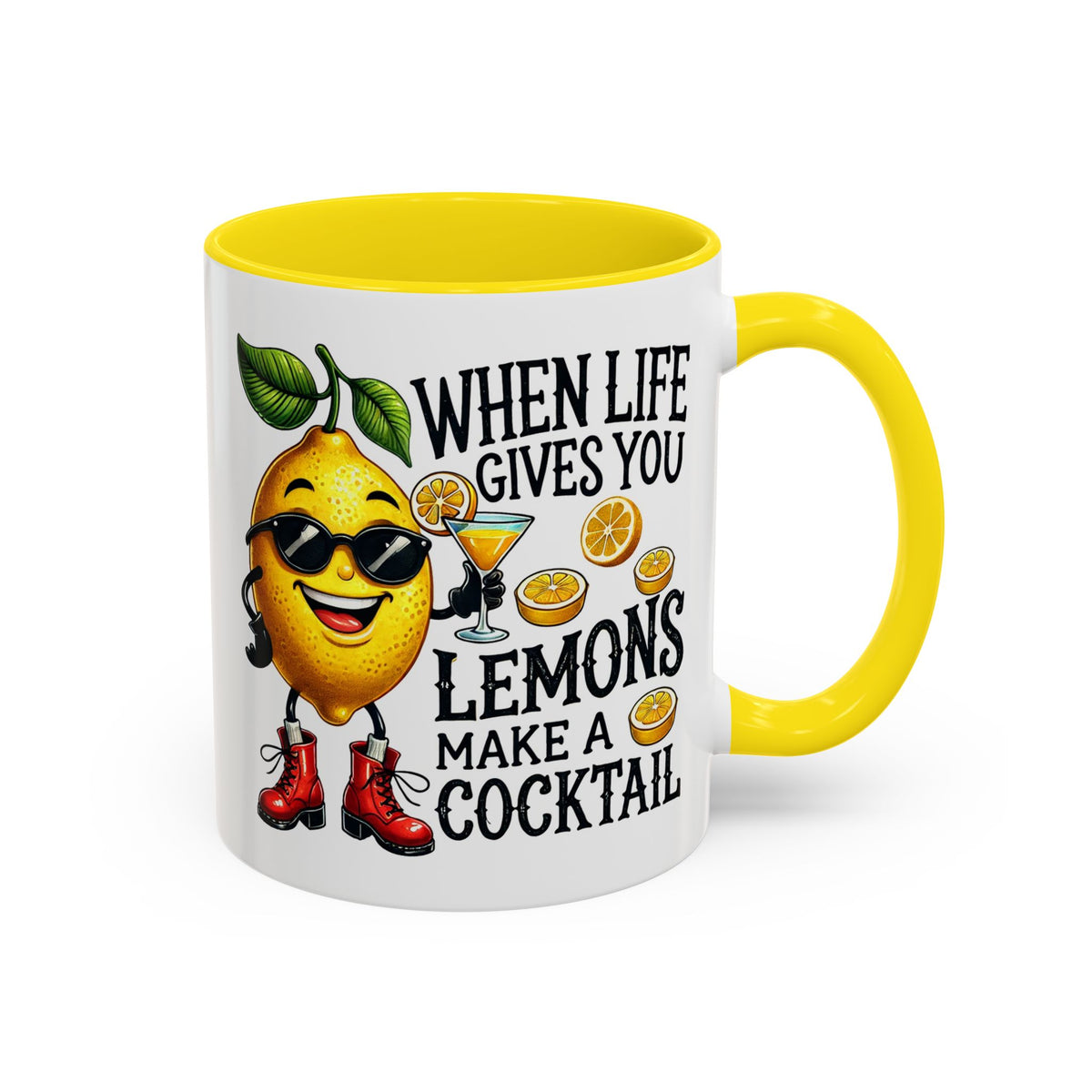 Humor Mug - When Life Gives You Lemons