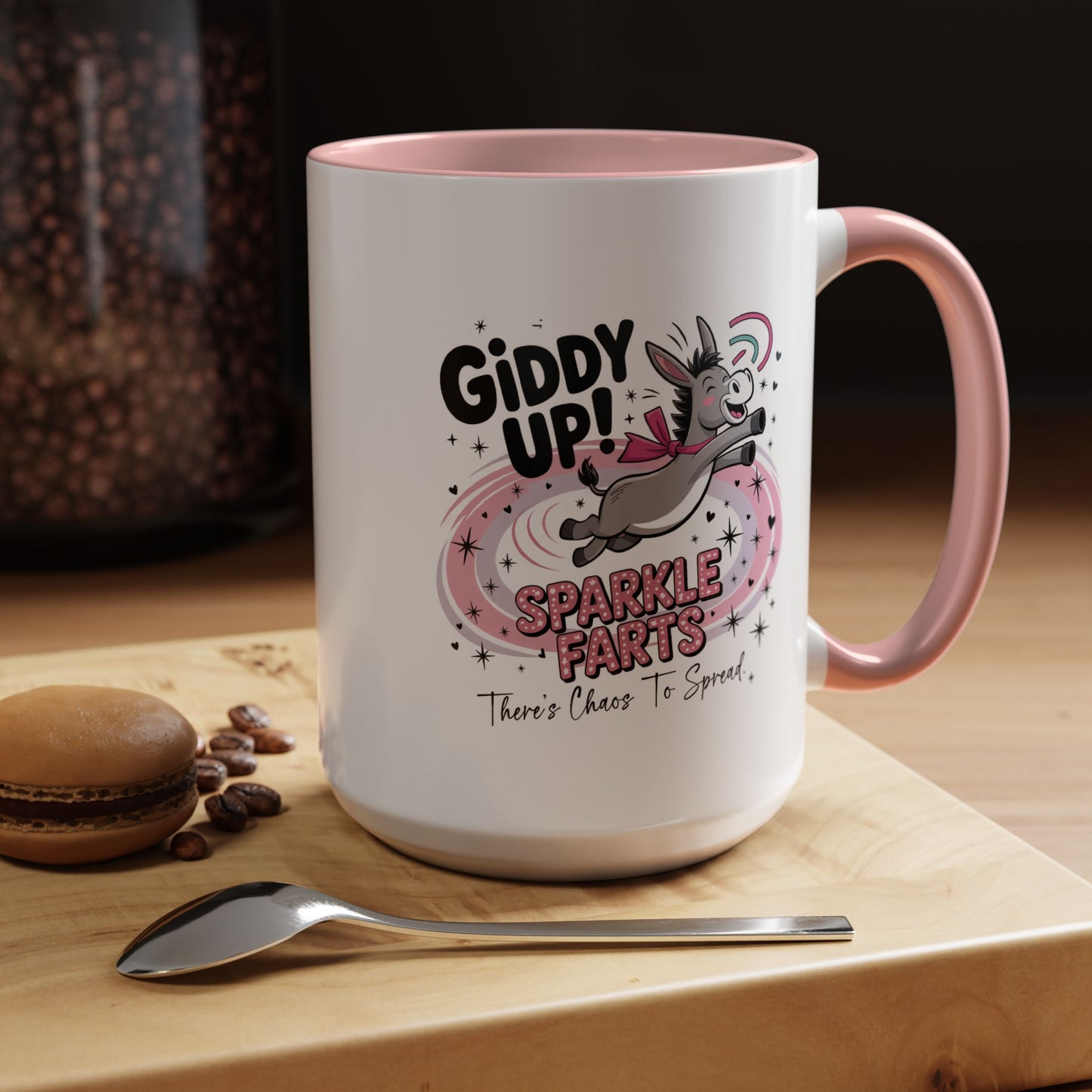 Humor Mug - Giddy Up Sparkle Farts