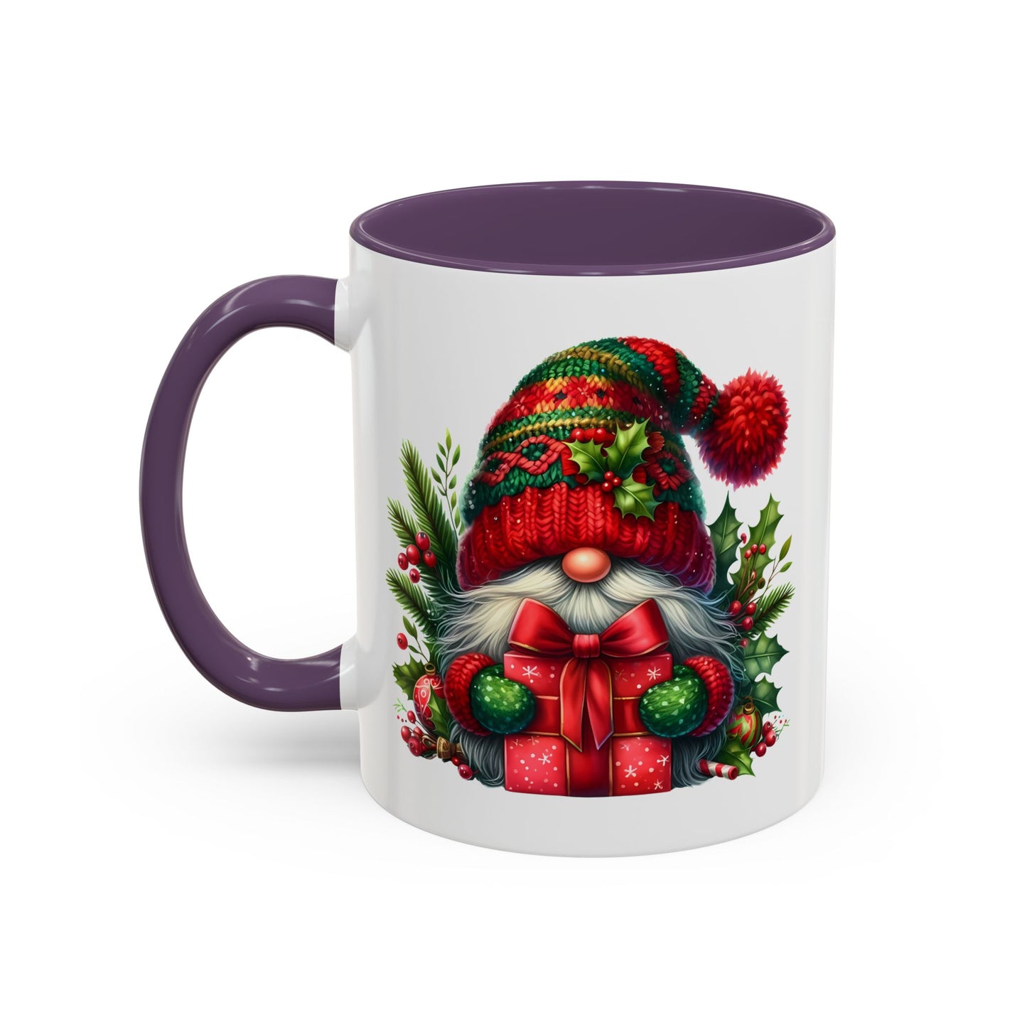 Christmas Mug - Gnome with Wrapped Present