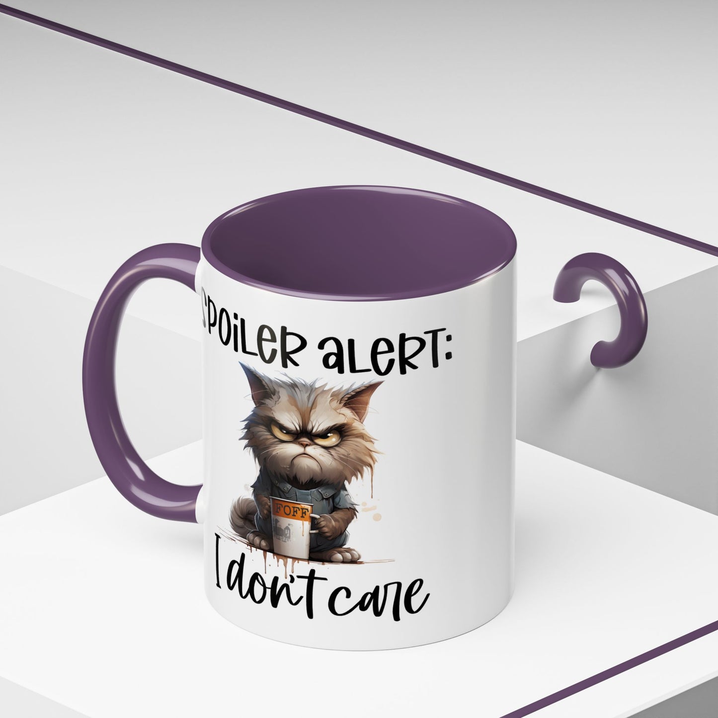 Humor Mug - Spoiler Alert I Don't Care
