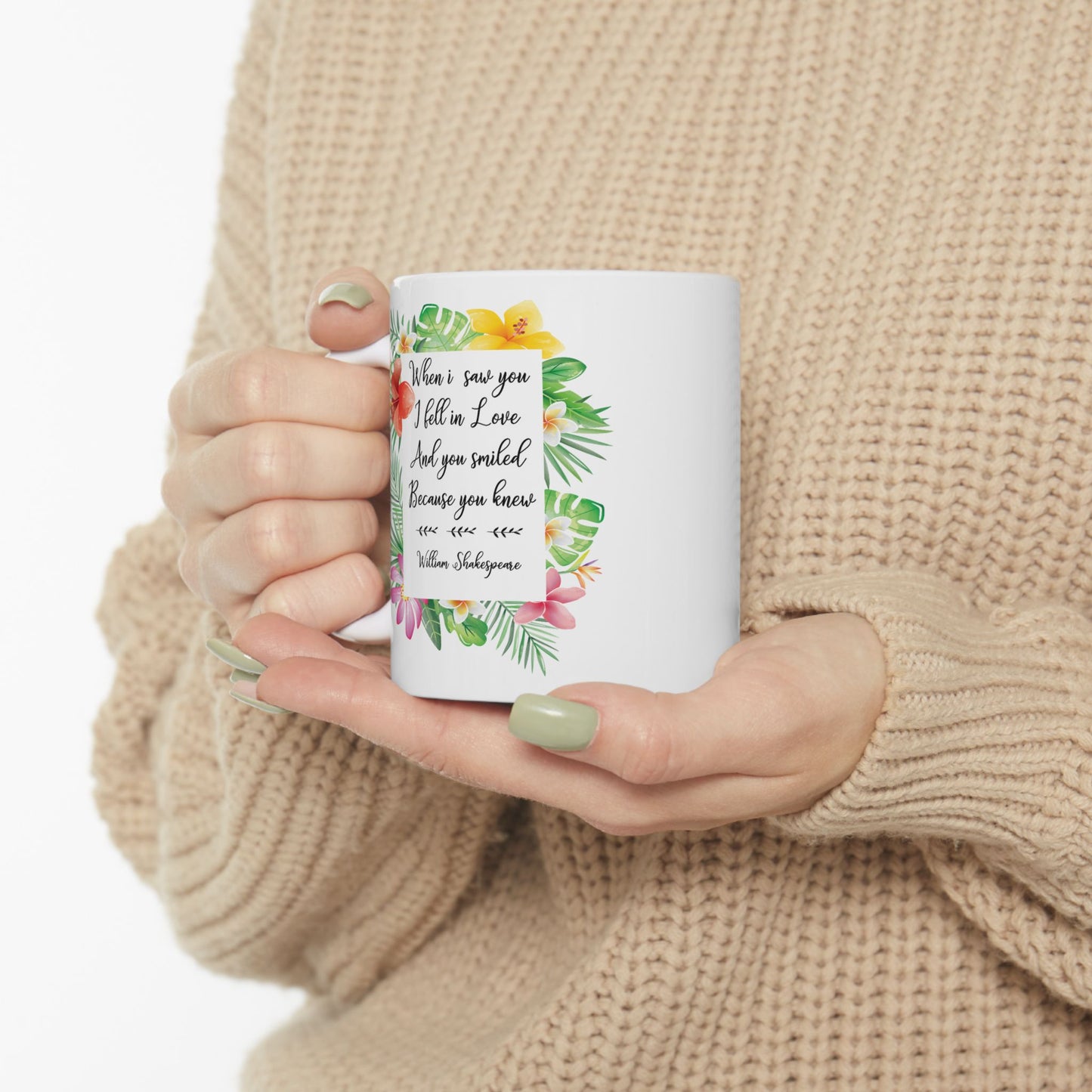 Anniversary Mug - When I Saw You I Fell In Love