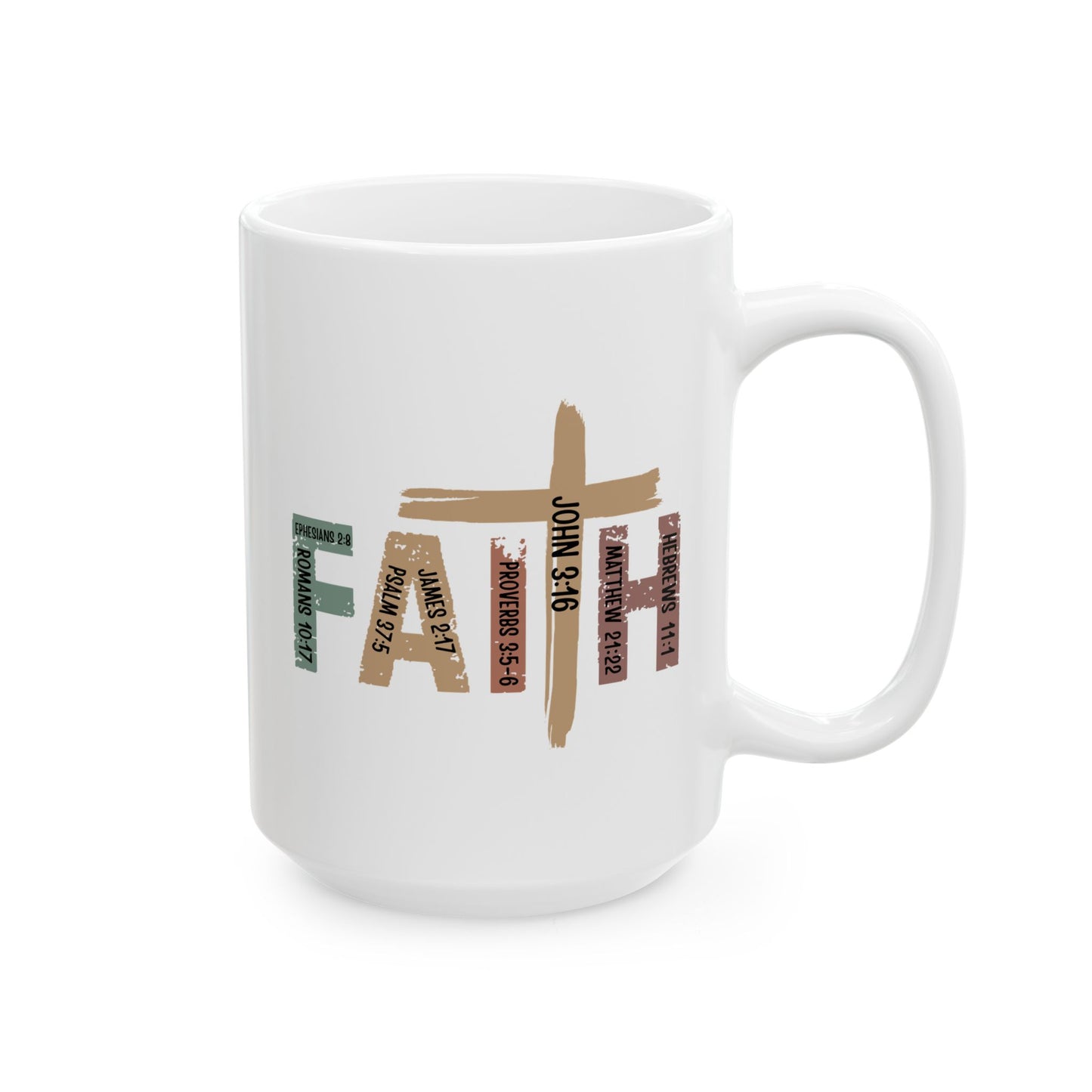 Religious Mug - Faith Cross