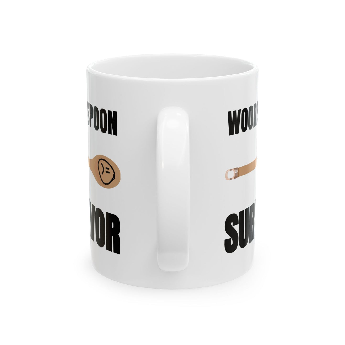 Humor Mug - Wooden Spoon Survivor