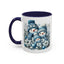 Christmas Mug - Blue Snowman Family