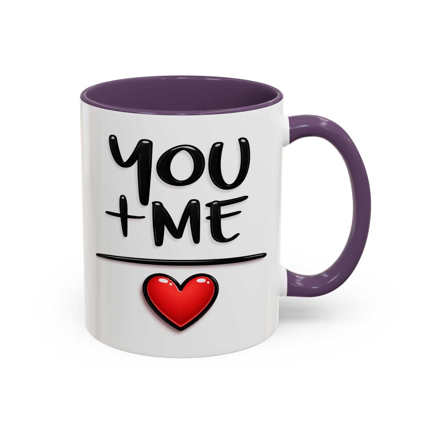 Anniversary Mug - You and Me Red Heart