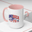 4th of July Mug - American Est 1776 Patriotic Flag