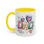 Father's Day Mug - Dad Hearts