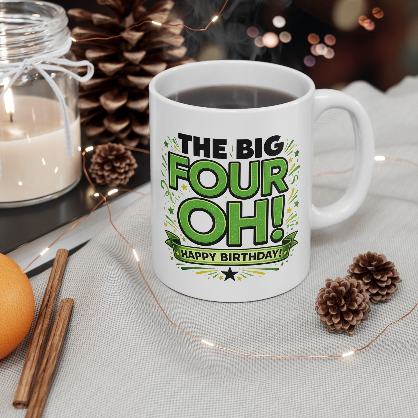 Birthday Mug - The Big Four Oh!