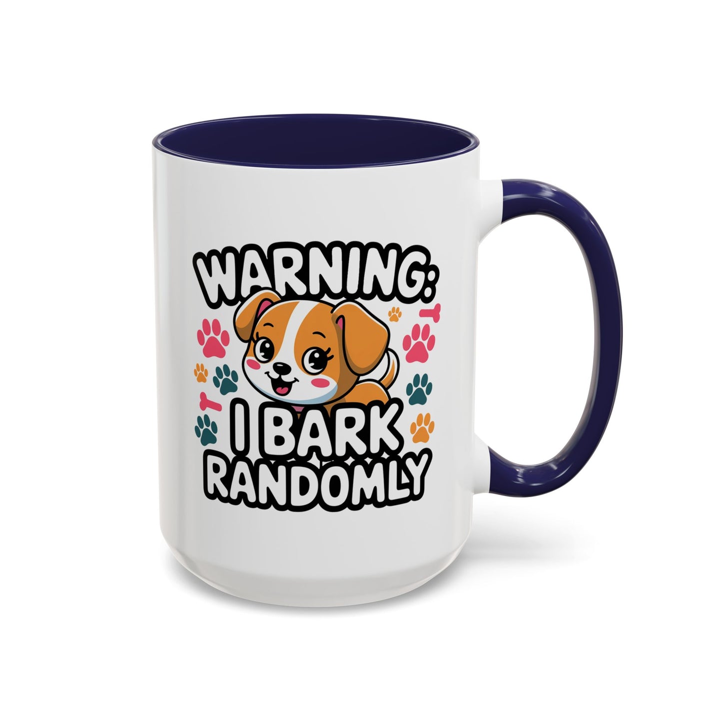 Animal Mug - Warning I Bark Randomly