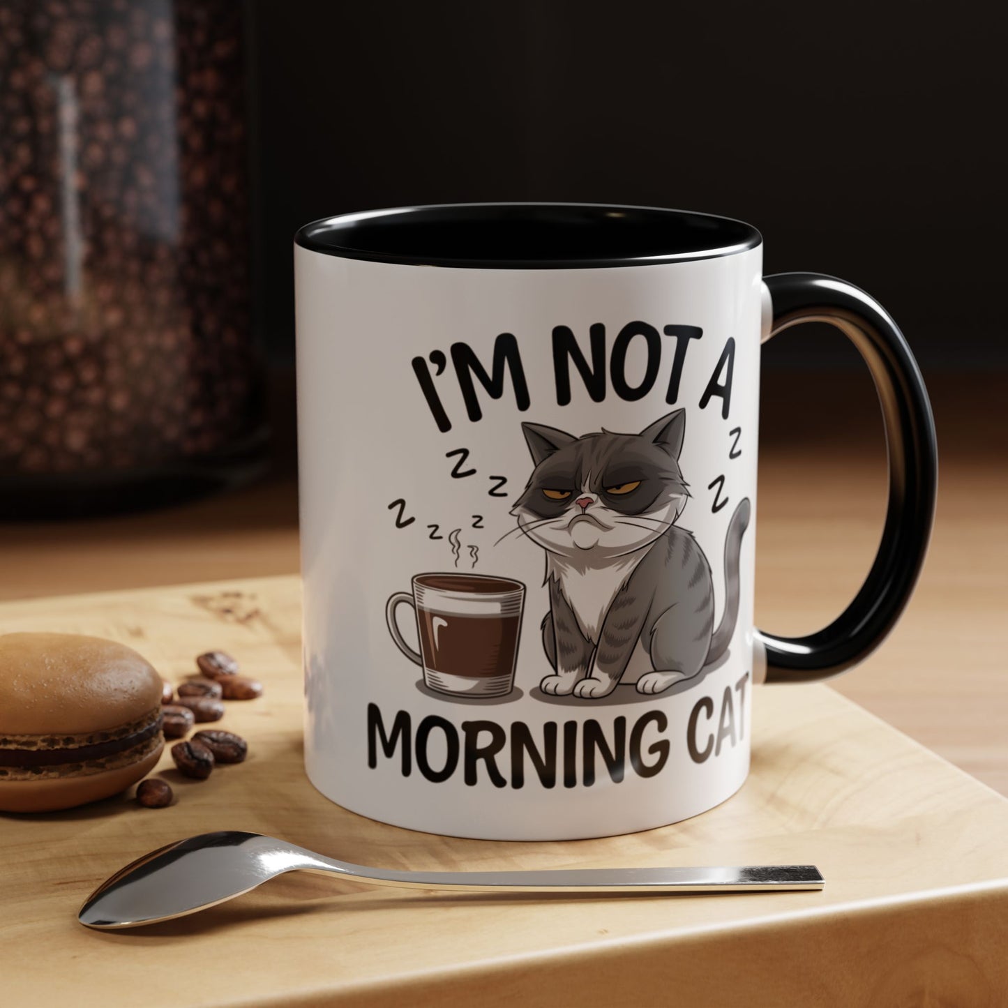 Animal Mug - I'm Not a Morning Cat