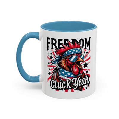 4th of July Mug - Freedom Cluck Yeah!