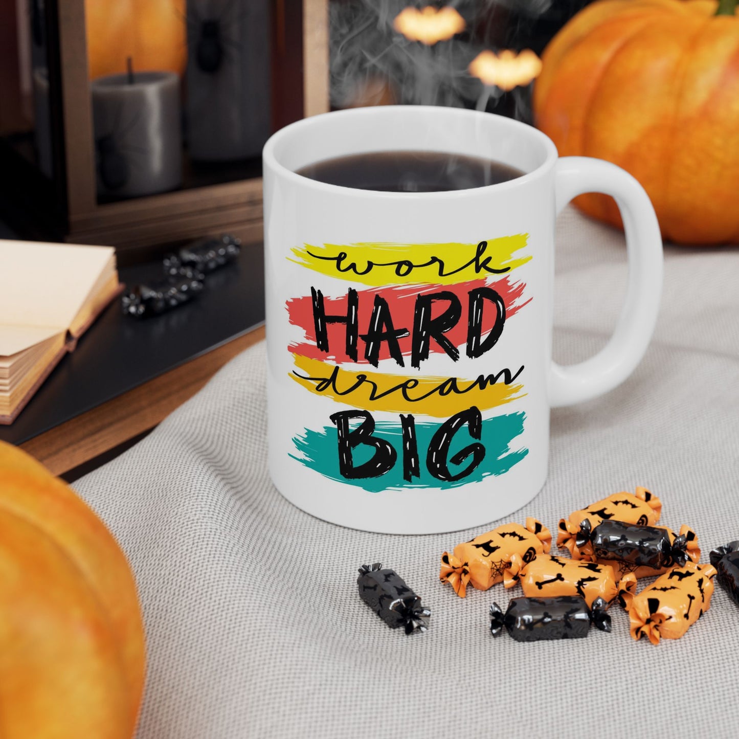 Motivation Mug - Work Hard Dream Big 2